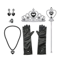 Halloween Costume for Kids Halloween Fantasy Vampire Costume Girls Long Tutu Dress Kids Carnival Outfit Gothic Feather Clothes